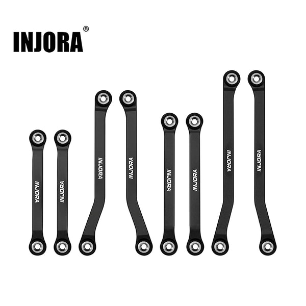 Injora ASC32-04BK Aluminum High Clearance Chassis Links
