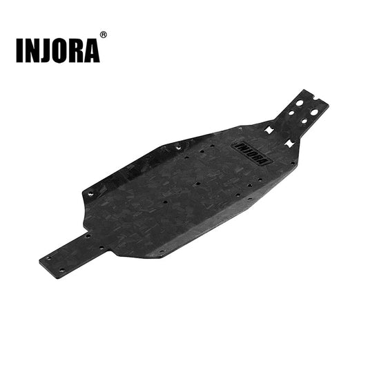 Injora LOS-34 Forged Carbon Fiber Chassis for 1/28 Losi Micro-T