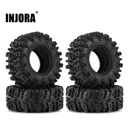 Injora T7019 0.7" 36*14mm Swamp Claw Tires for SCX30 (T7019)