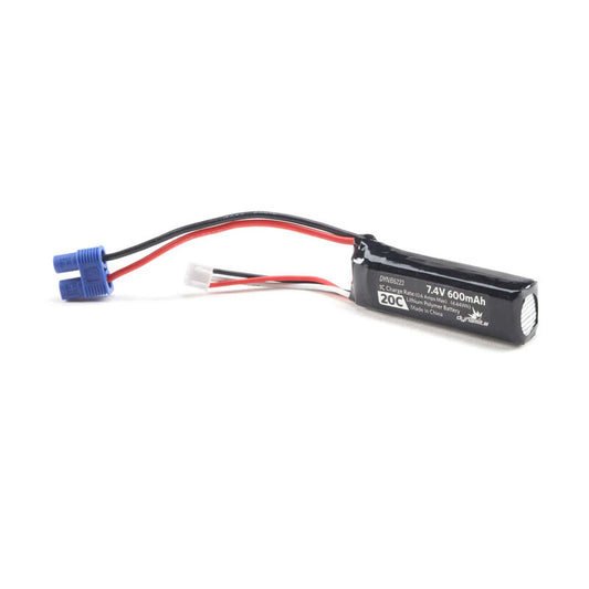 Dynamite B6223 7.4V 600mAh 2S 20C LiPo EC3