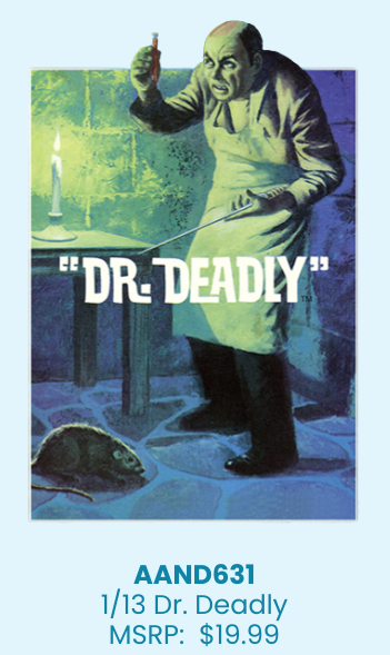 Atlantis D631 1/13 Dr. Deadly Monster Scenes Kits