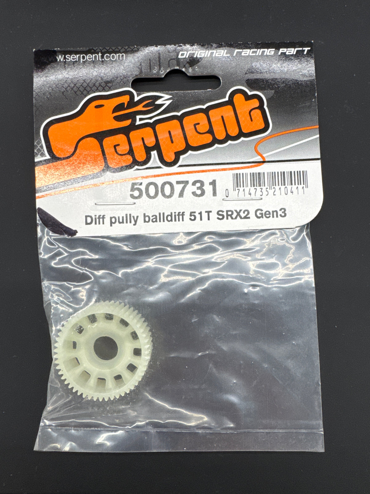 Serpent 500731 Diff pully balldiff 51T SRX2 Gen3