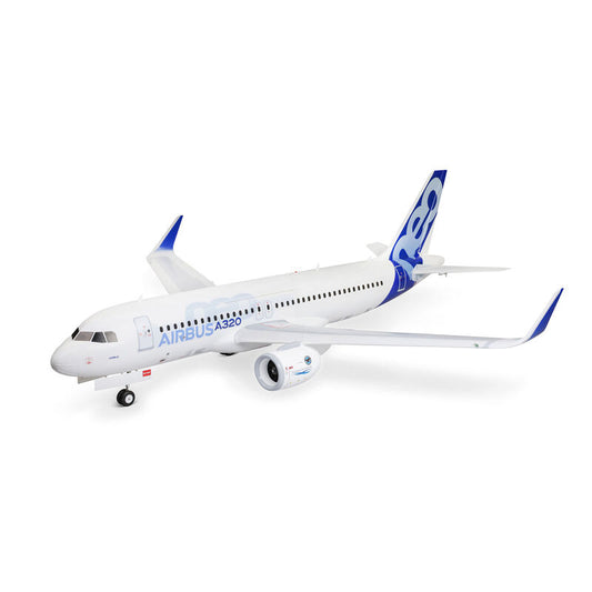 Eflite 1493 E-flite Airbus A320neo Twin 64mm EDF BNF Basic Electric Jet Airplane (1521mm) w/AS3X+ & SAFE Select