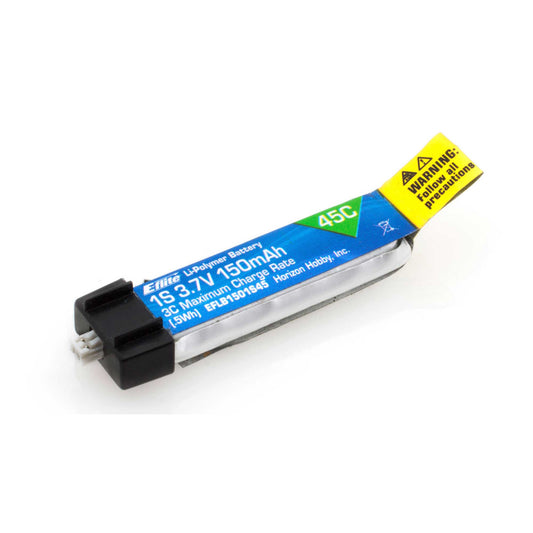 Eflite B1501S45 Ultra Micro High-Power Series 150mAh 1S 3.7V 45C LiPo Battery