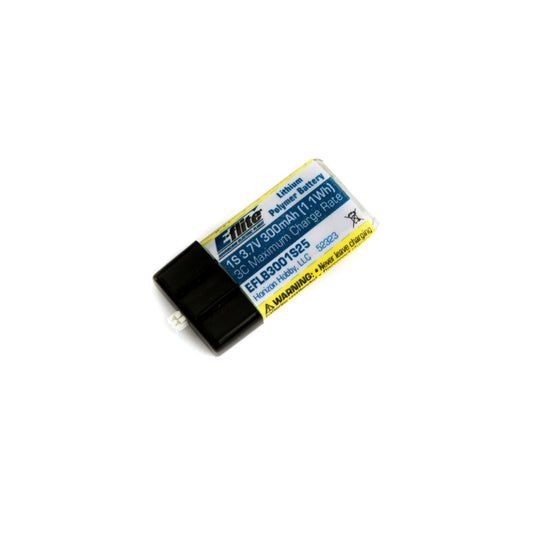 Eflite B3001S25 300mAh 1S 3.7V 25C LiPo Battery