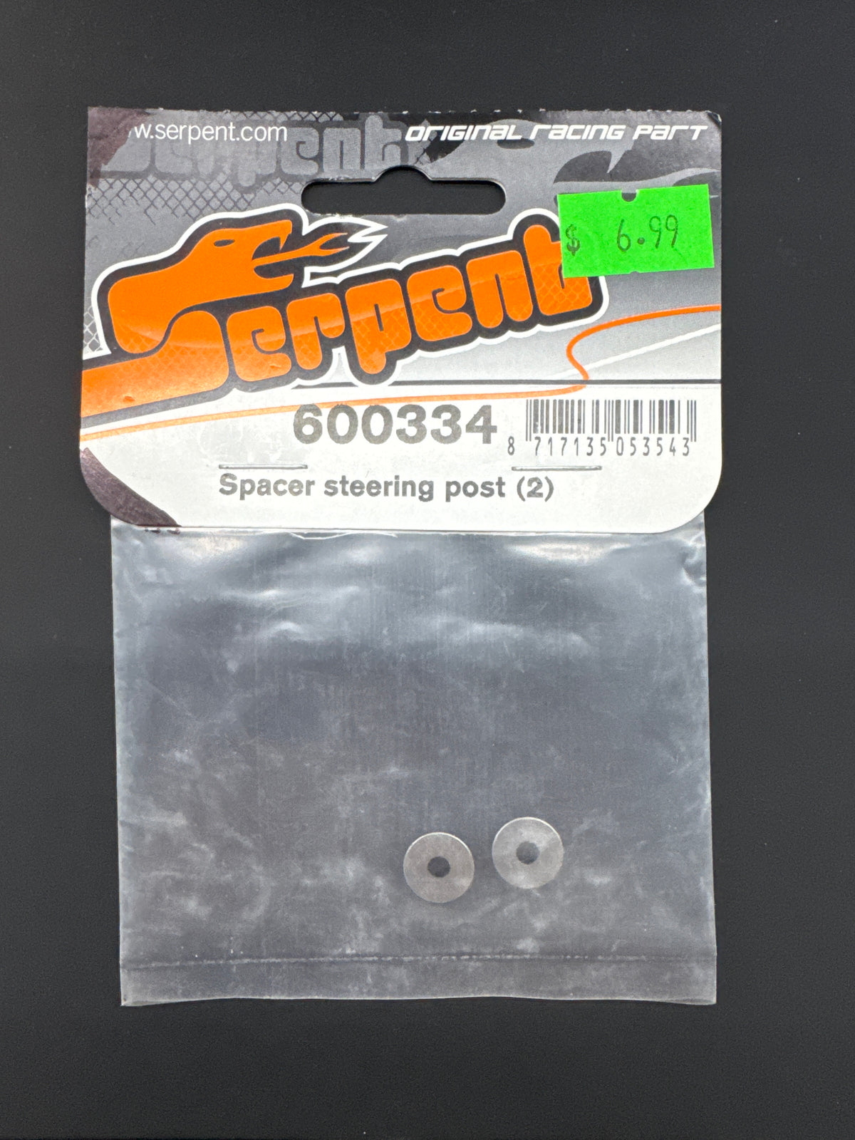 Serpent 600334 Spacer steering post (2)