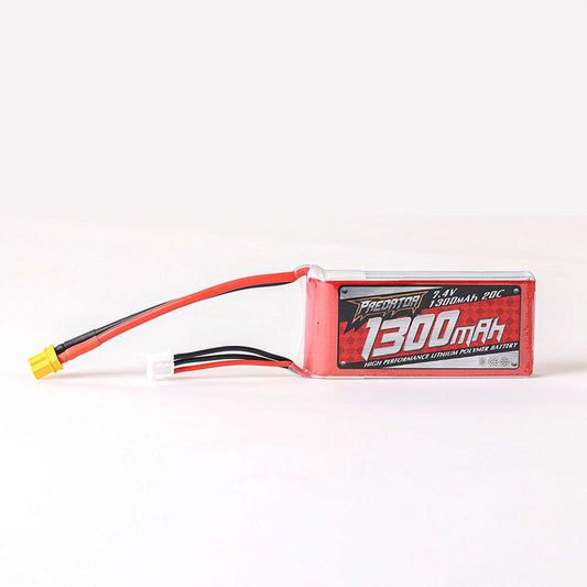 FMS 2S130020CXT Battery: 1300mAh 2S 7.4 20C Edge 540 XT30