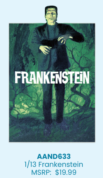 Atlantis D633 1/13 Frankenstein Monster Scenes Kits