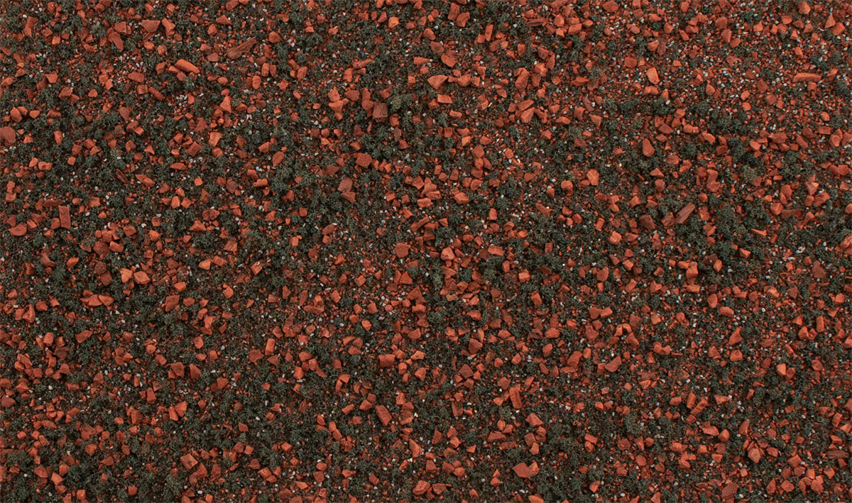 Woodland Scenics G 6533 Gravel - Red Blend