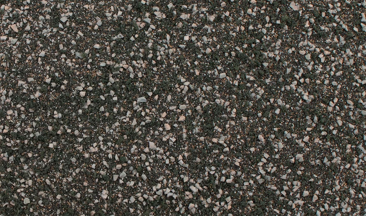 Woodland Scenics G6534 Gravel - White Blend