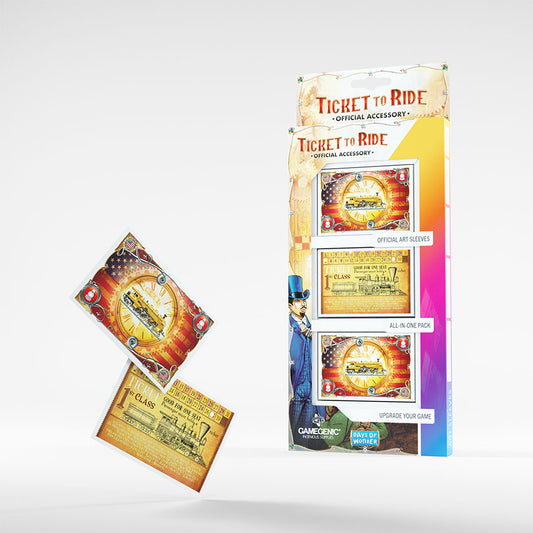 Gamegenic 15002 Ticket to Ride Art Sleeves