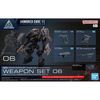 Bandai 2784482 Armored Core VI Fires of Rubicon 30 Minutes Missions Weapon Set 06 Accessory Set