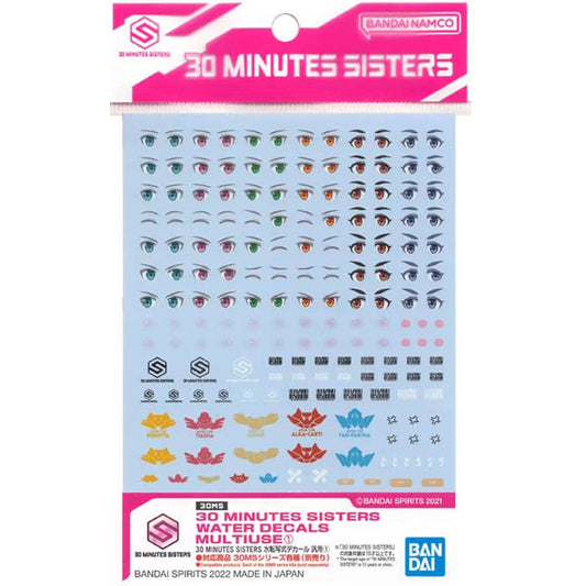 Bandai 2616277 30MS Water Decals Multiuse