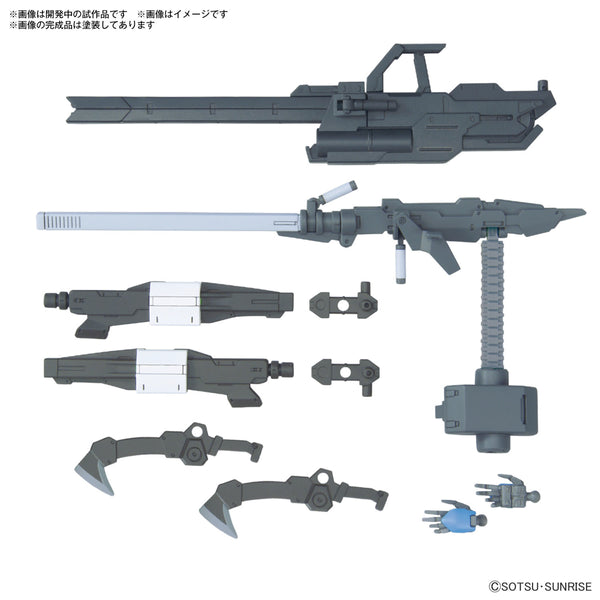 Bandai 2739215 Iron-Blooded Orphans Option Parts Set Gunpla 12 Large Railgun 1/144 Scale Accessory Set