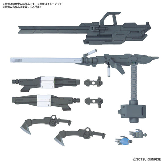 Bandai 2739215 Iron-Blooded Orphans: Option Parts Set Gunpla 12 (Large Railgun)