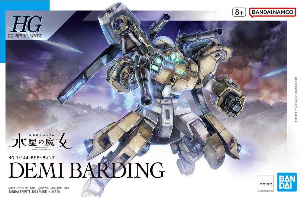 Bandai 5065313 2645145 HG The Witch from Mercury #23 Demi Barding