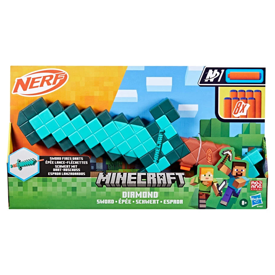 Hasbro G1437 NERF: Minecraft: Diamond Sword