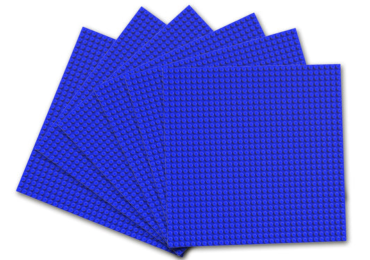 IMEX 40021 6pc 32X32 Blue Stud Baseplates