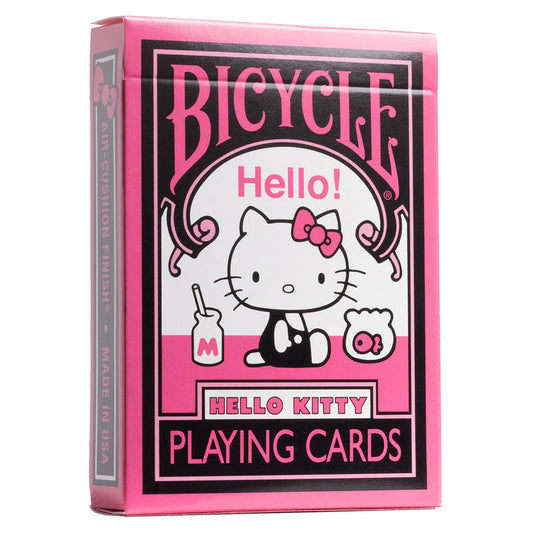 Bicycle 10047727 Playing Cards: Bicycle: Hello Kitty Black and Pink