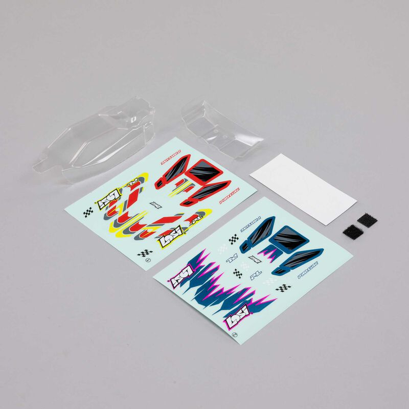 LOSI LOS-1771 Body, Wing, Clear: Micro-B