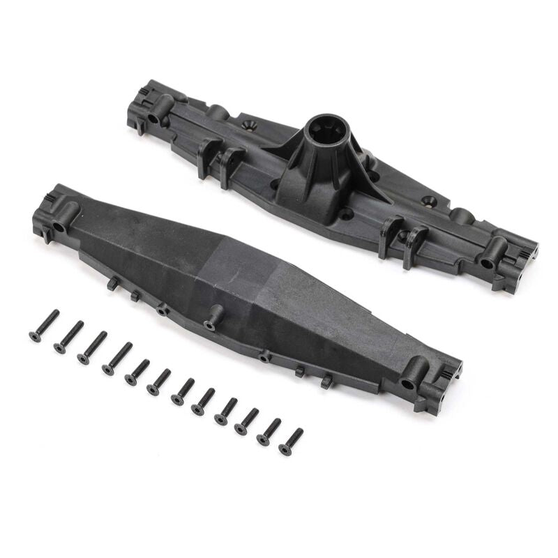 LOSI LOS 1805 Axle Housing Set, 1 Piece Rear Half: LMT 2.0