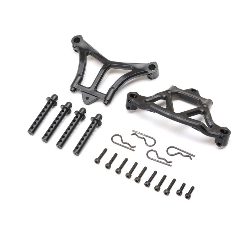 LOSI LOS 1928 Body Mount Set: NASCAR GROM