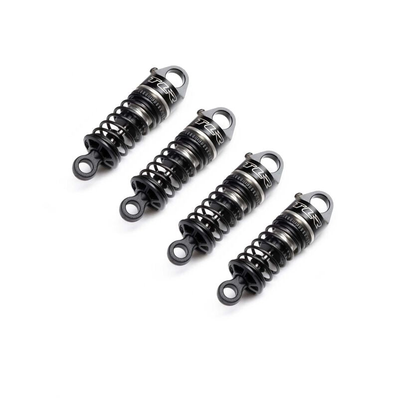 LOSI LOS 1931 Aluminum Shock Set, On-Road, Assembled (4): NASCAR GROM