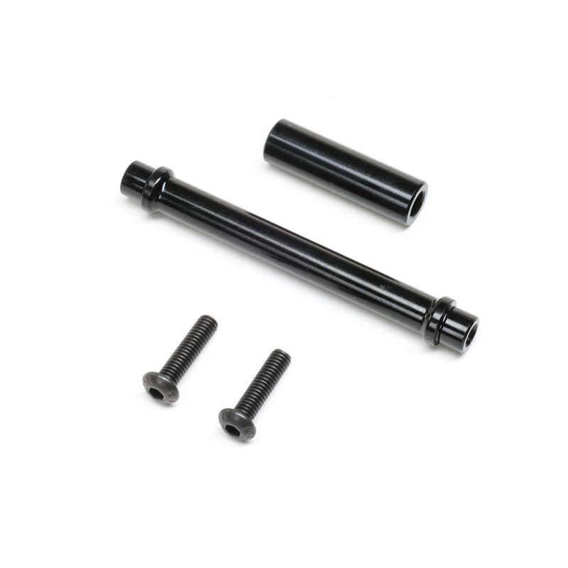 LOSI LOS-2301 Rear Axle Hub, V2 & Front Bearing Spacer: PM-MX/SM