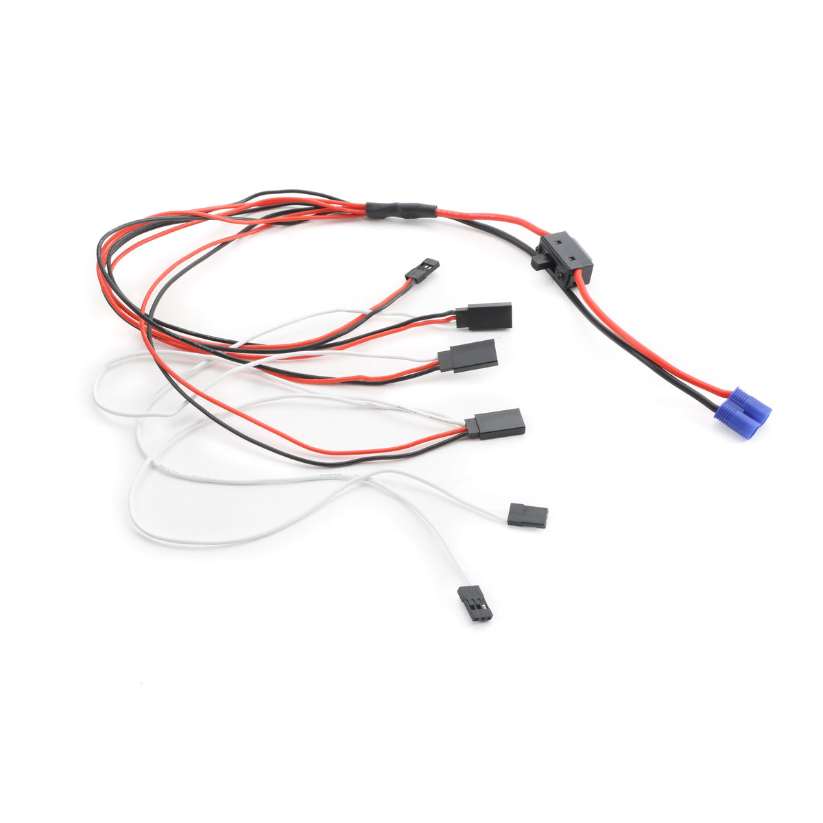 LOSI LOS 15000 *DISC* On Off Switch and Wiring Harness: MTXL