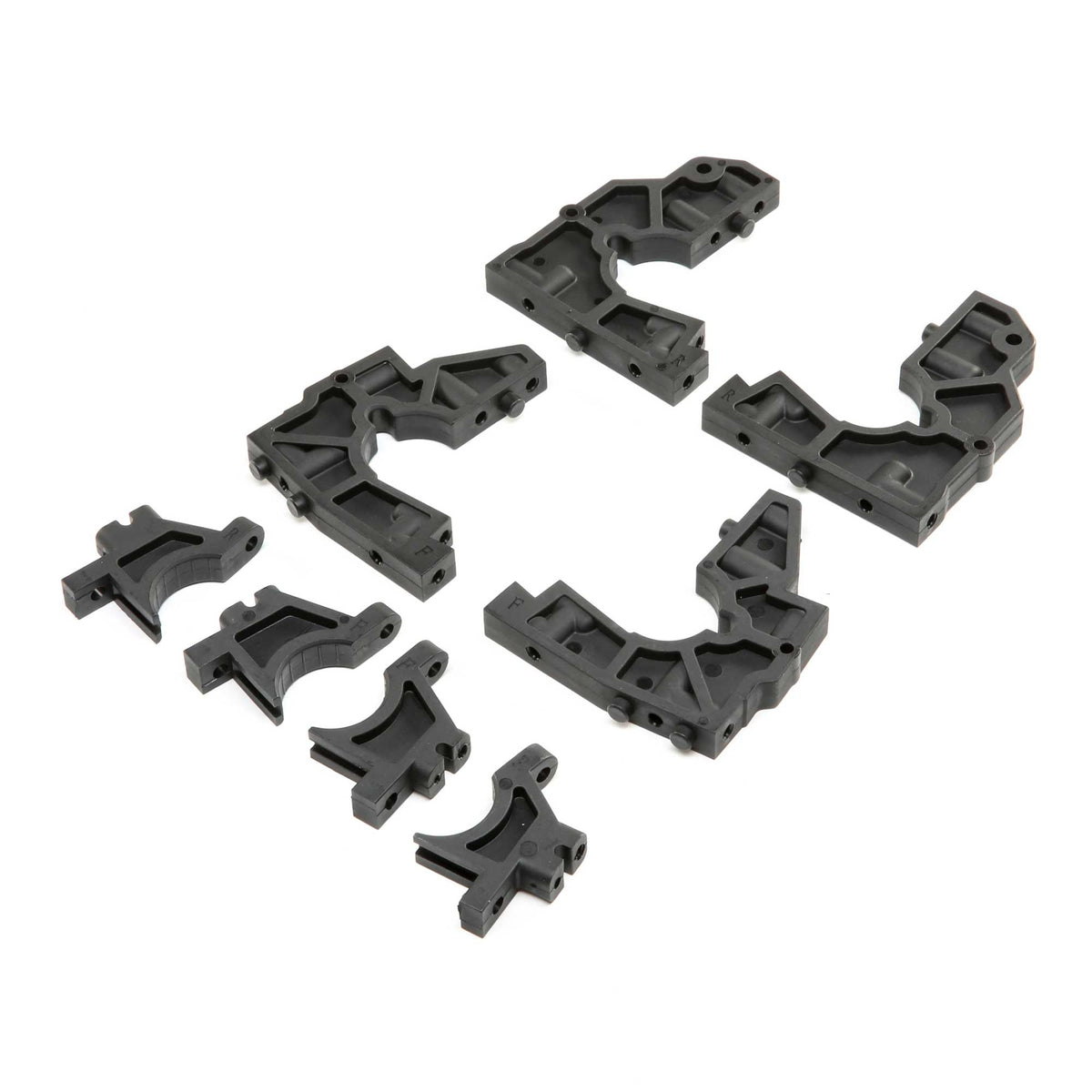 LOSI LOS 251102 DBXL 2.0/DBXL-E 2.0 Front/Rear Bulkhead Set