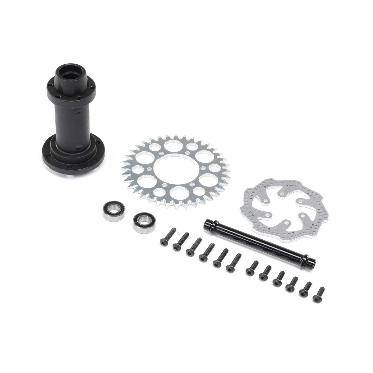 LOSI LOS 262014 Promoto-MX Rear Hub & Sprocket Assembly