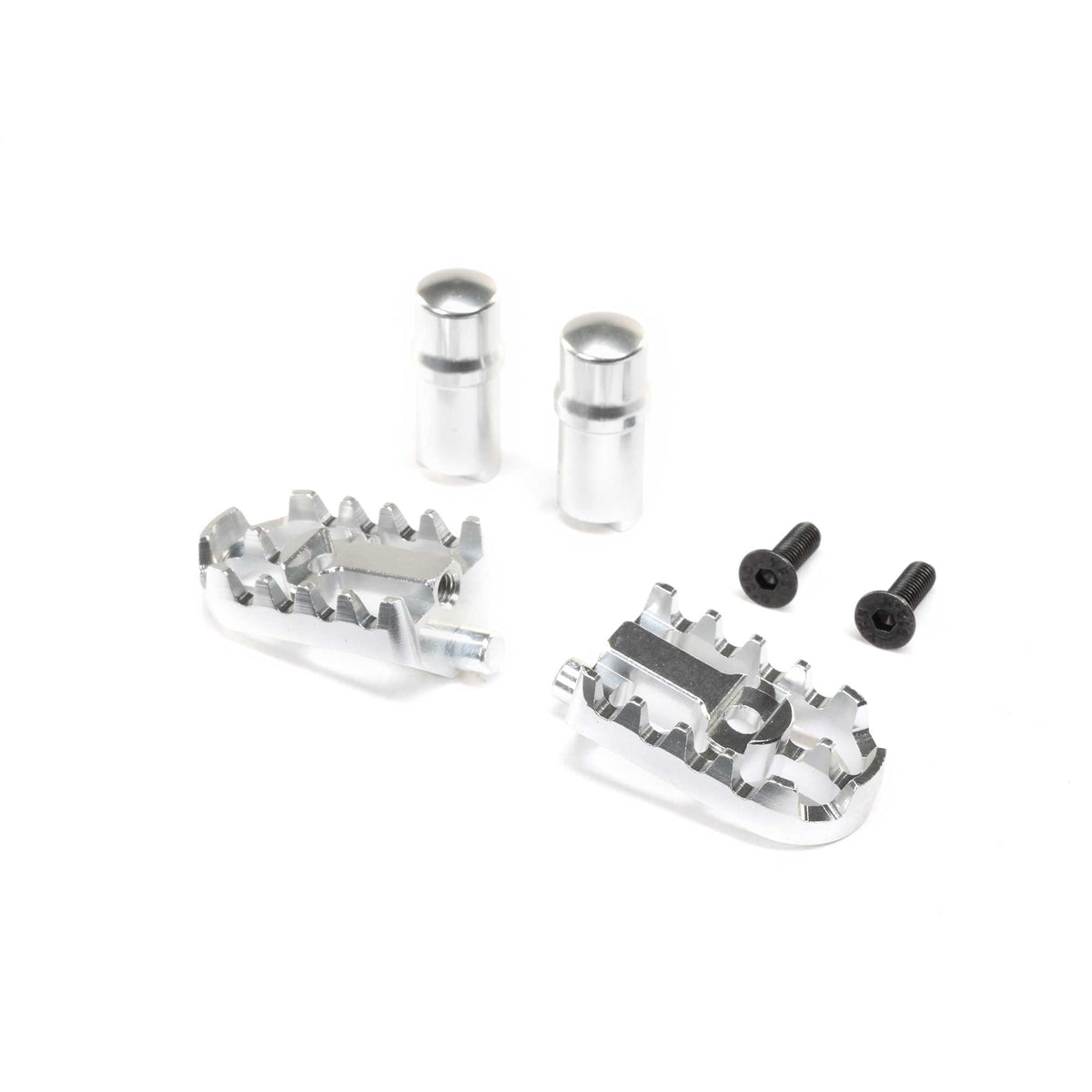 LOSI LOS 361001  Promoto-MX Aluminum Foot Pegs (Silver)