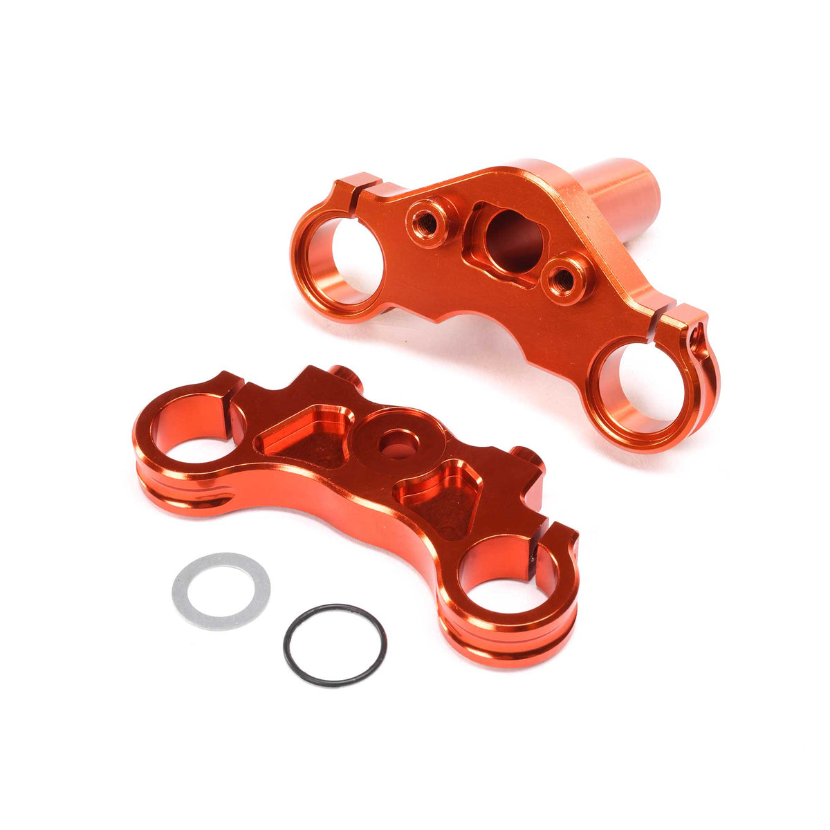 LOSI LOS 364004 Promoto-MX Aluminum Triple Clamp Set (Orange)