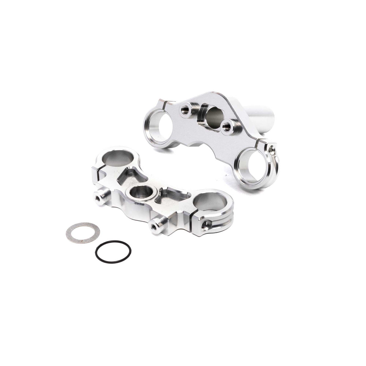 LOSI LOS 364006 Promoto-MX Aluminum Triple Clamp Set (Silver)