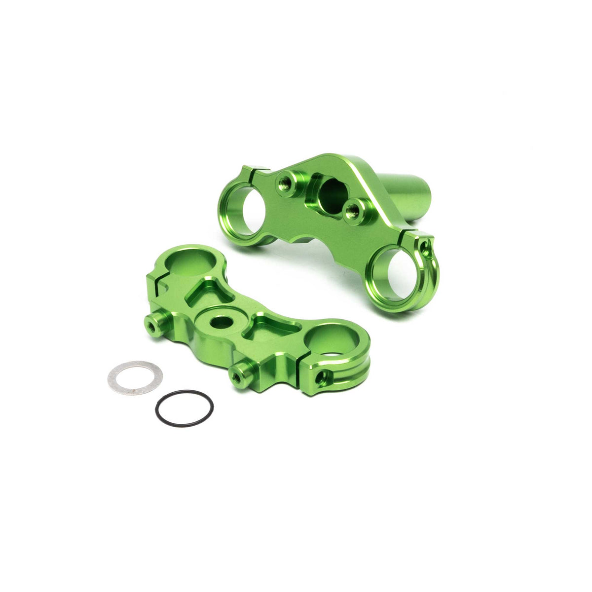 LOSI LOS 364008 Promoto-MX Aluminum Triple Clamp Set (Green)