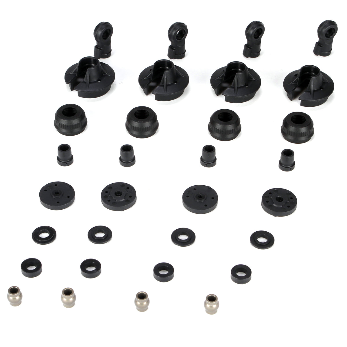 LOSI LOSB 2855 Plastic Shock Part Set w/Pivot Ball