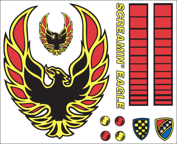 Pinecar 413 / P413 Screamin' Eagle Designer Kit