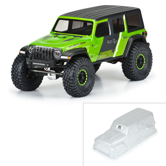 ProLine 354600 1/10 Jeep Wrangler JL Unlimited Rubicon Clear Body 12.3" (313mm) WB Crwlrs