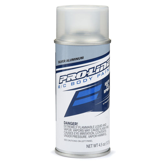 ProLine 643700 Pro-Line RC Body Spray Paint - Silver Aluminum