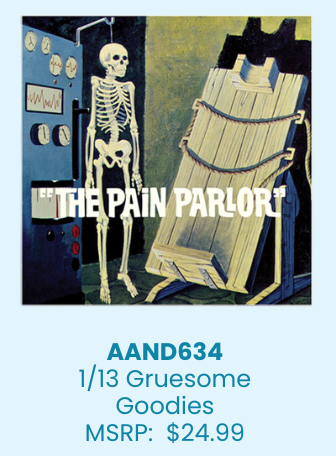 Atlantis D635 1/13 The Pain Parlor Monster Scenes Kits