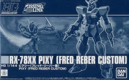 Bandai 5059062 HGUC Missing Link RX-78XX Pixy [Fred Reber Custom]