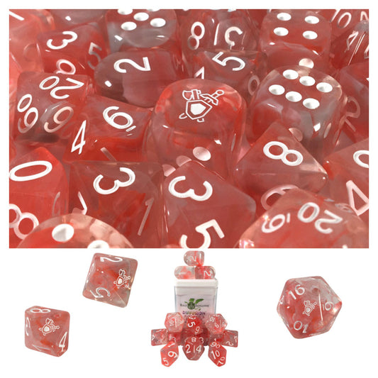 Role 4 Initiative 50525FCS 15CT DICE SET WITH ARCH'D4: CLASSES AND CREATURES COLLECTION: DIFFUSION: FIGHTER'S RESOLVE (SPECIAL RESERVE)
