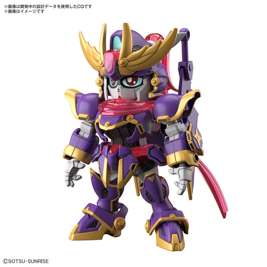 Bandai 2673911 SD Gundam Cross Silhouette: Gundam Build Metaverse: F-Kunoichi Kai