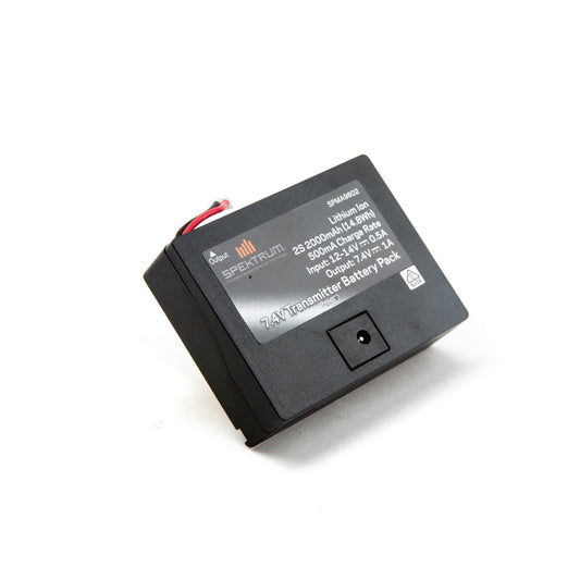 Spektrum A9602 2000mAh Li-Ion Transmitter Battery DXe/ DX6e/ DX6/ DX7/ DX8 6G2 & 3, 7 & 8G2