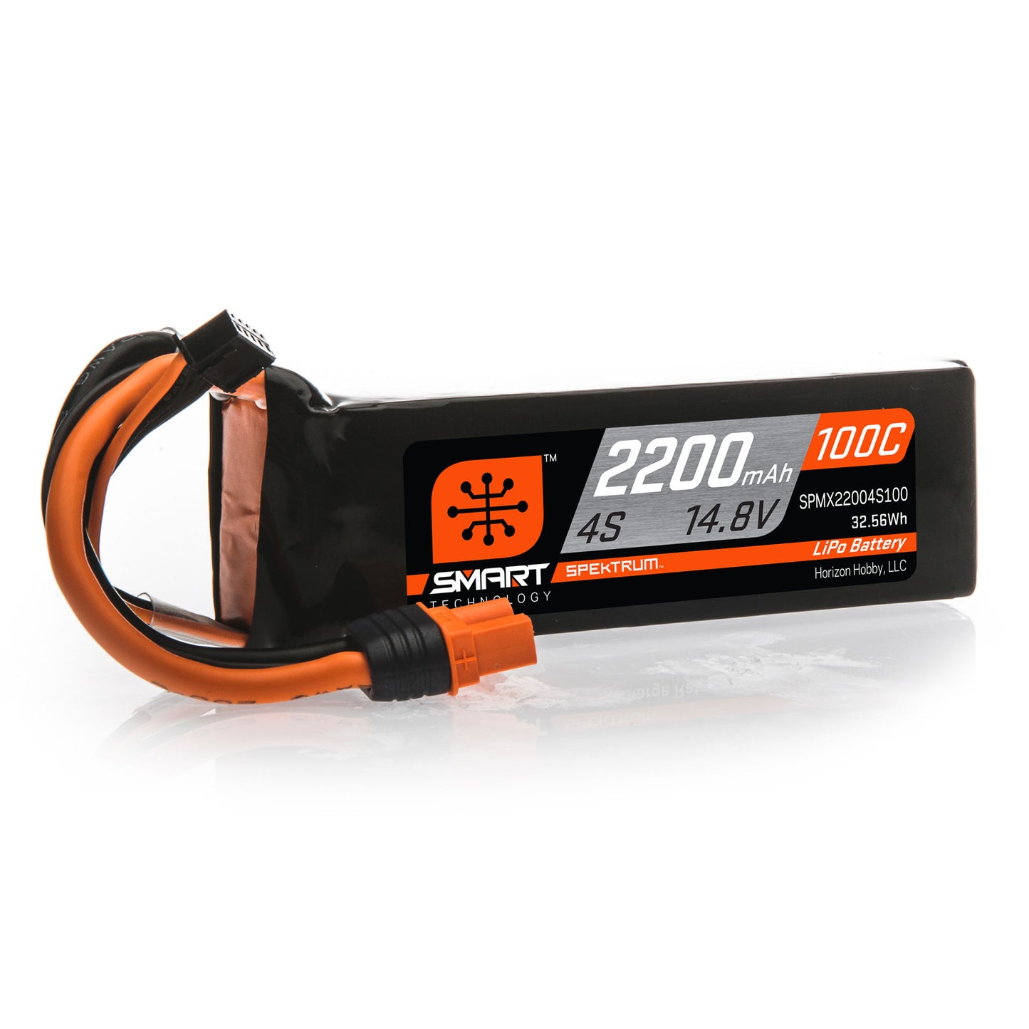 Spektrum X223S100 2200mAh 3S 11.1V Smart G2 LiPo Battery 100C IC3