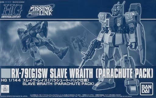 Bandai 5059063 HGUC Missing Link RX-79[G]SW Slave Wraith (Parachute Pack)