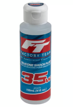 Associated 5474 FT Silicone Shock Fluid, 35wt (425 cSt)