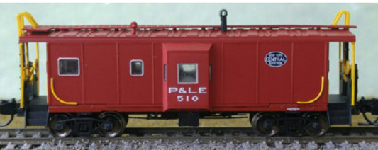 Bluford Shops 42100 N P&LE ICC Bay Window Caboose, Pittsburgh and Lake Erie #510