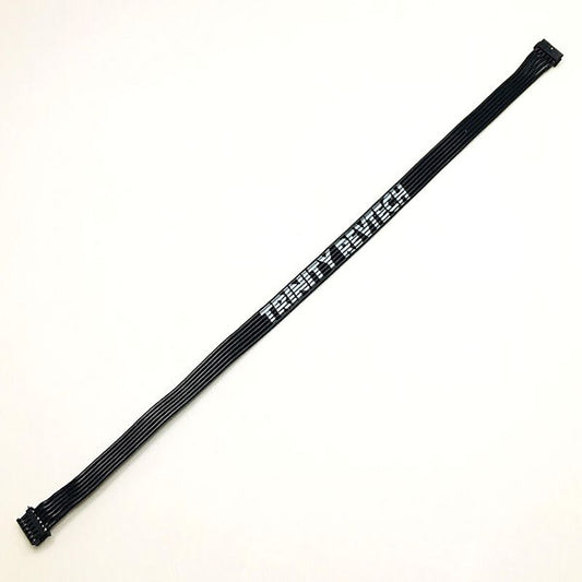 Trinity TEP 3100 Ultra Flexi Flat Sensor Wire with Trinity Logo, White: 100mm