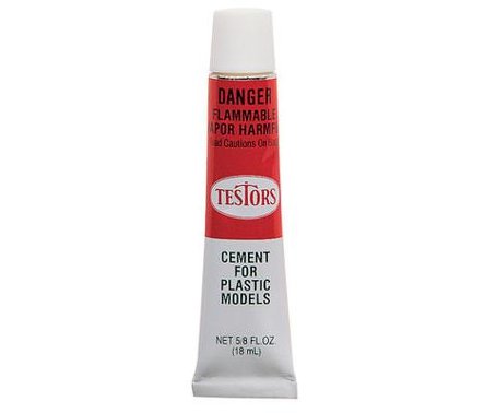 Testor 3501X 3501 Plastic Cement, 5/8 oz Tube